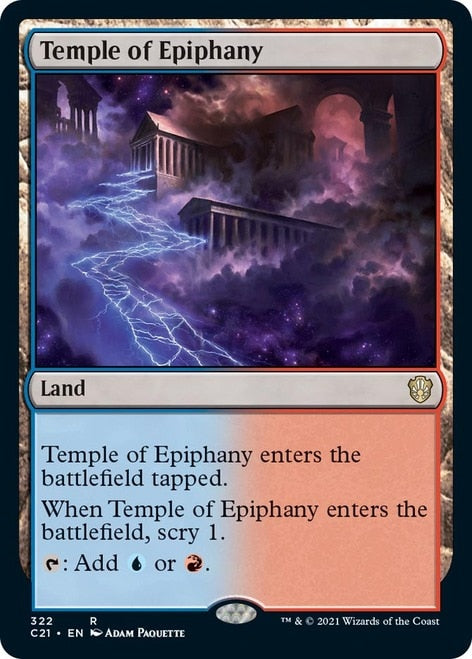 Temple of Epiphany [Commander 2021] | Lots Moore NSW