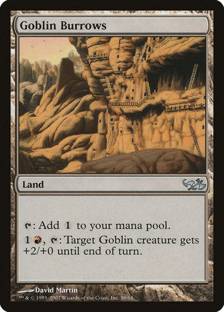 Goblin Burrows [Duel Decks: Elves vs. Goblins] | Lots Moore NSW