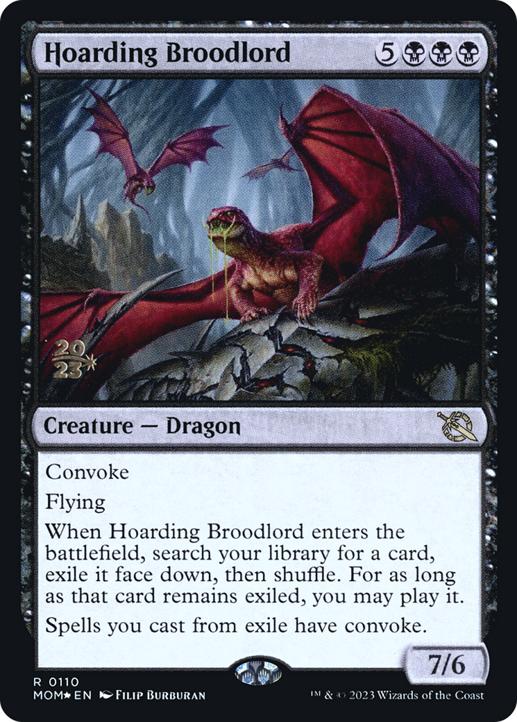 Hoarding Broodlord [March of the Machine Prerelease Promos] | Lots Moore NSW