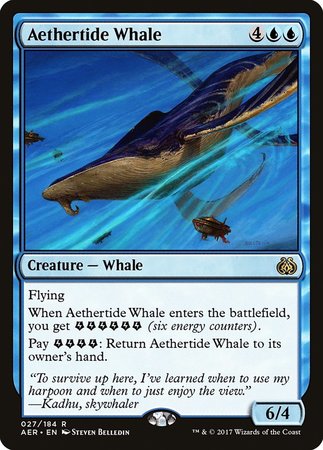 Aethertide Whale [Aether Revolt] | Lots Moore NSW