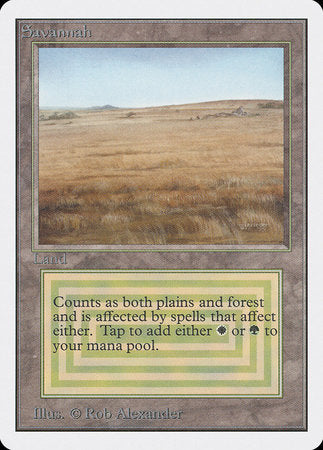 Savannah [Unlimited Edition] | Lots Moore NSW