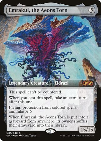 Emrakul, the Aeons Torn [Ultimate Box Topper] | Lots Moore NSW