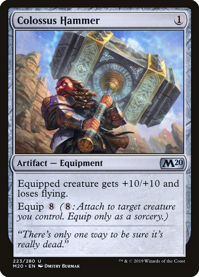 Colossus Hammer [Core Set 2020] | Lots Moore NSW
