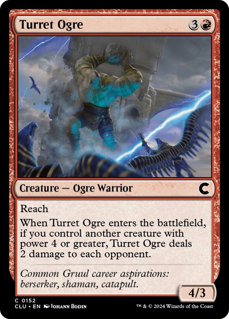 Turret Ogre [Ravnica: Clue Edition] | Lots Moore NSW