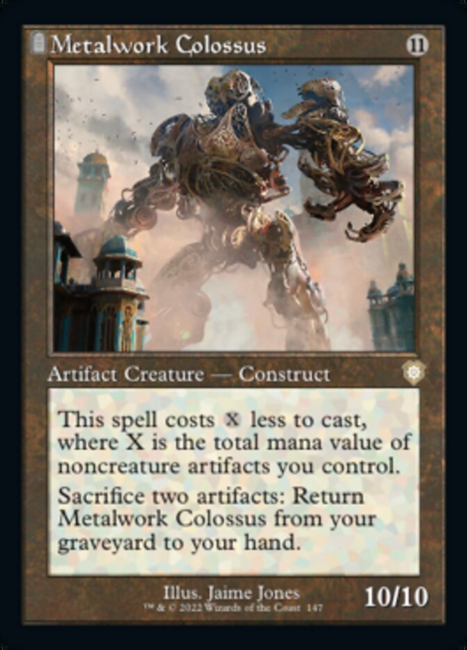 Metalwork Colossus (Retro) [The Brothers' War Commander] | Lots Moore NSW