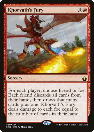 Khorvath's Fury [Battlebond] | Lots Moore NSW