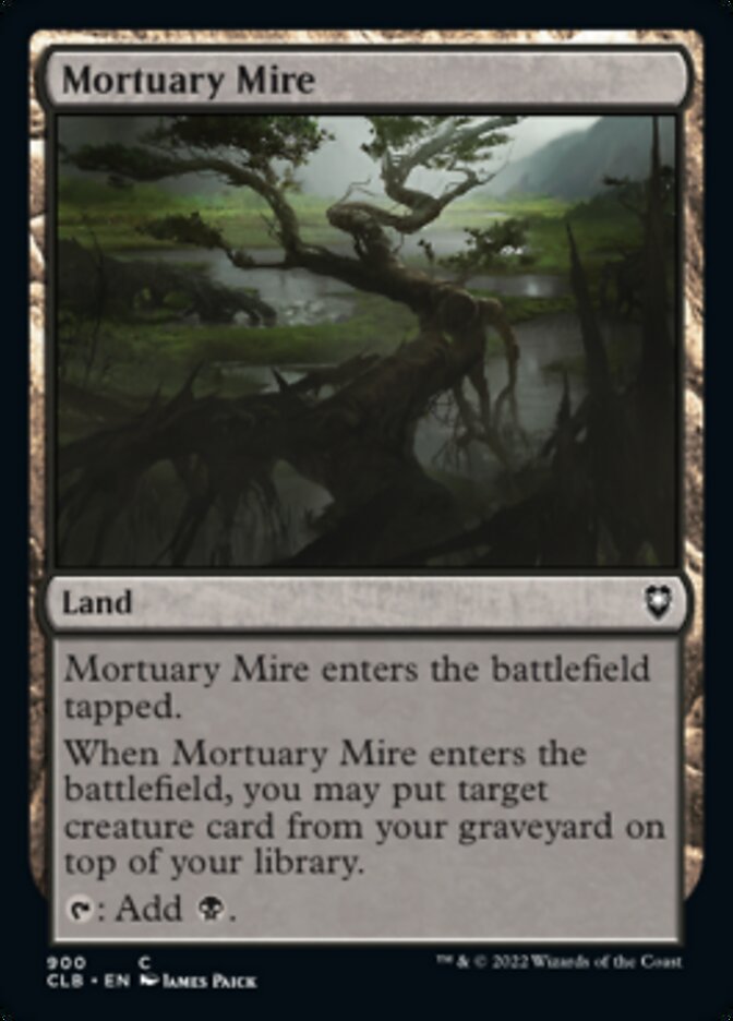 Mortuary Mire [Commander Legends: Battle for Baldur's Gate] | Lots Moore NSW