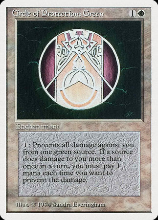 Circle of Protection: Green [Summer Magic / Edgar] | Lots Moore NSW