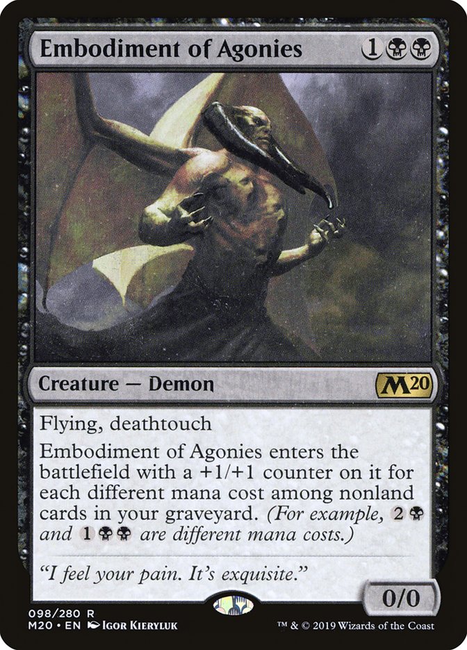 Embodiment of Agonies [Core Set 2020] | Lots Moore NSW