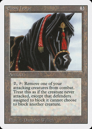 Ebony Horse [Revised Edition] | Lots Moore NSW