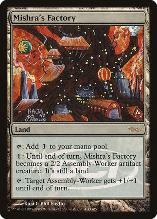 Mishra's Factory [Judge Gift Cards 2005] | Lots Moore NSW