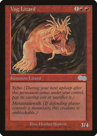 Vug Lizard [Urza's Saga] | Lots Moore NSW