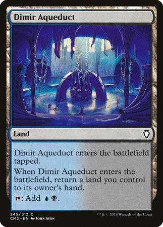 Dimir Aqueduct [Commander Anthology Volume II] | Lots Moore NSW