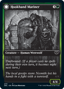 Hookhand Mariner // Riphook Raider [Innistrad: Double Feature] | Lots Moore NSW