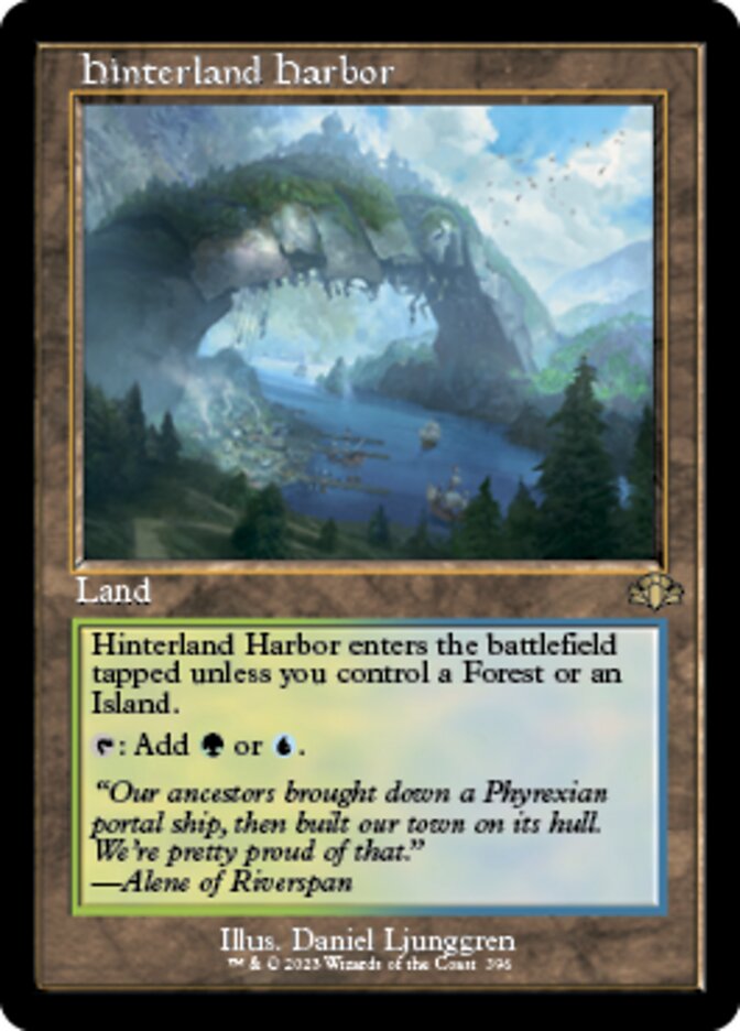 Hinterland Harbor (Retro) [Dominaria Remastered] | Lots Moore NSW