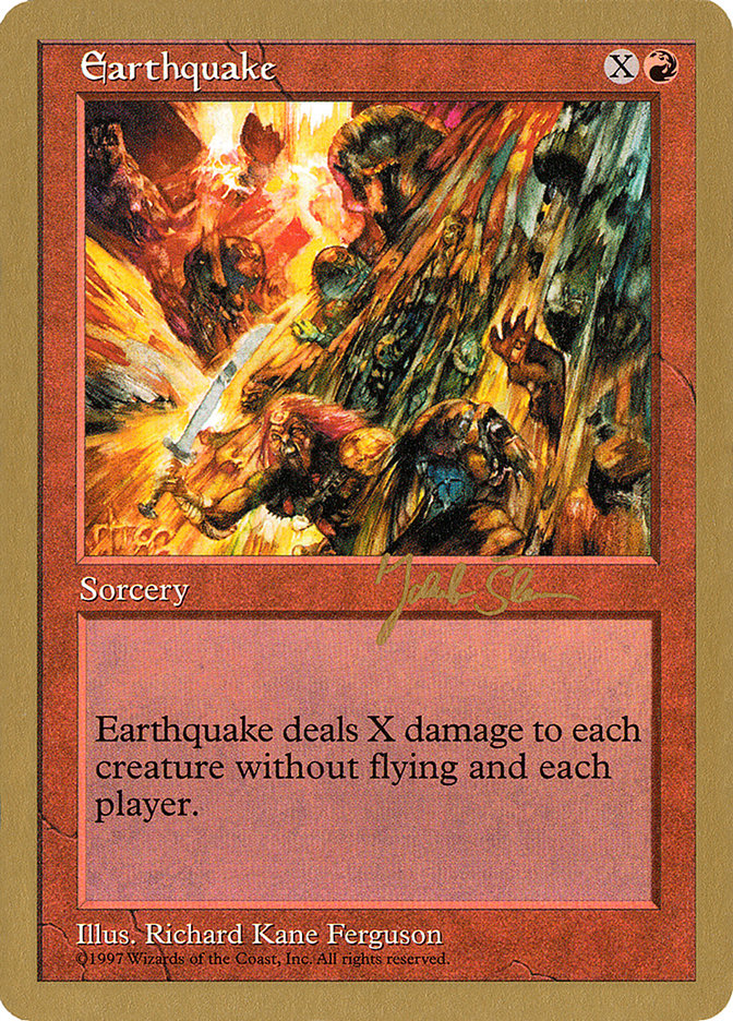Earthquake (Jakub Slemr) [World Championship Decks 1997] | Lots Moore NSW