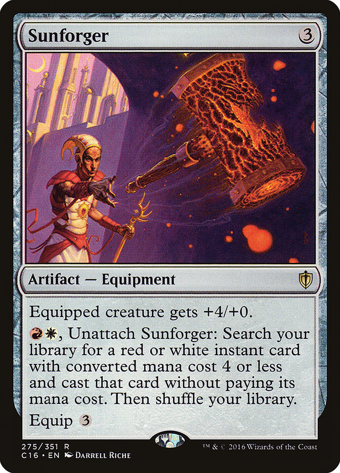 Sunforger [Commander 2016] | Lots Moore NSW