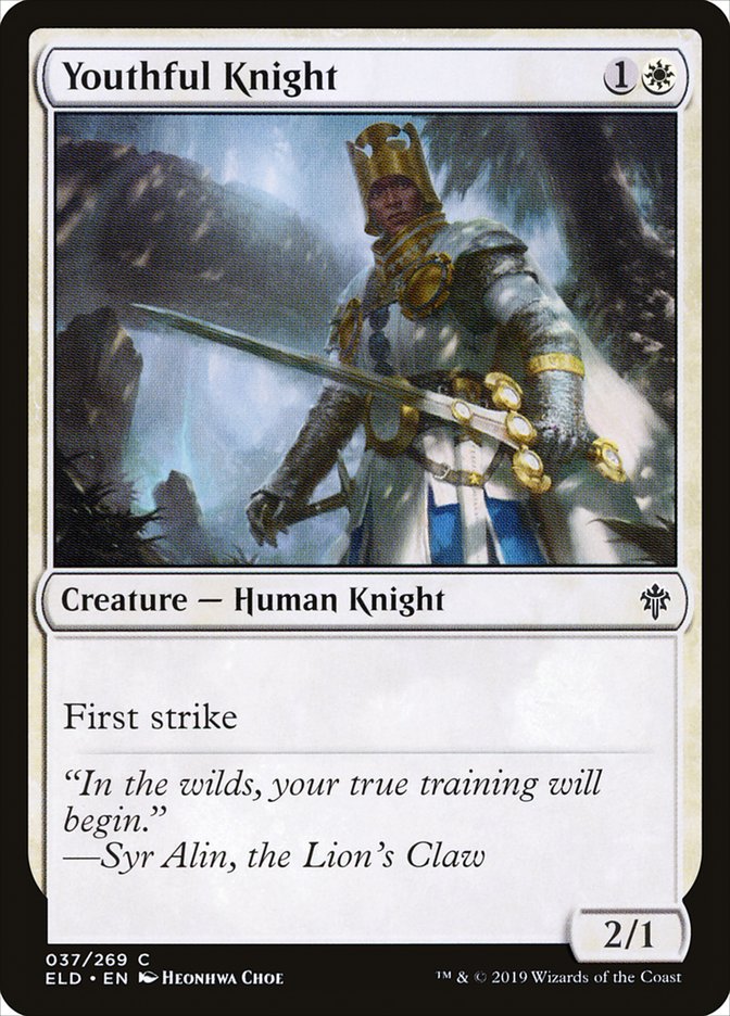 Youthful Knight [Throne of Eldraine] | Lots Moore NSW