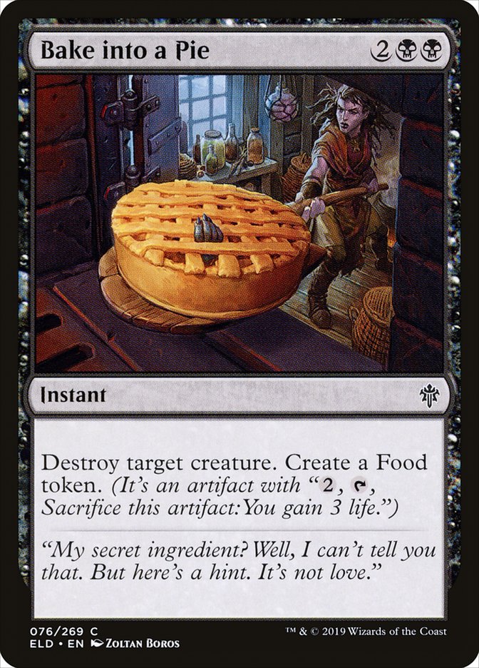 Bake into a Pie [Throne of Eldraine] | Lots Moore NSW