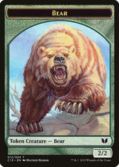 Bear // Spider Double-Sided Token [Commander 2015 Tokens] | Lots Moore NSW