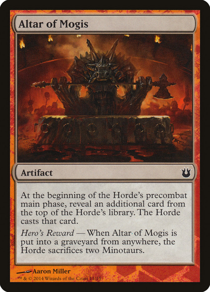 Altar of Mogis [Hero's Path Promos] | Lots Moore NSW