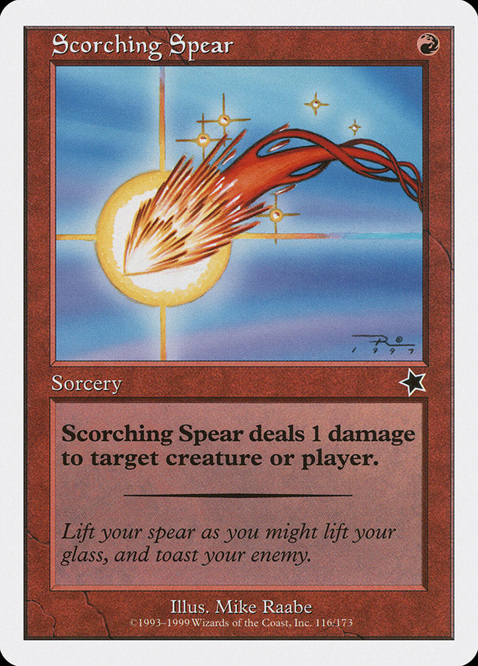 Scorching Spear [Starter 1999] | Lots Moore NSW
