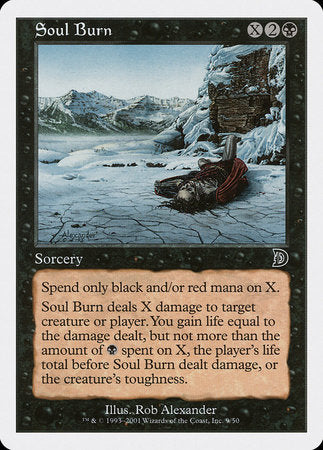 Soul Burn [Deckmasters] | Lots Moore NSW
