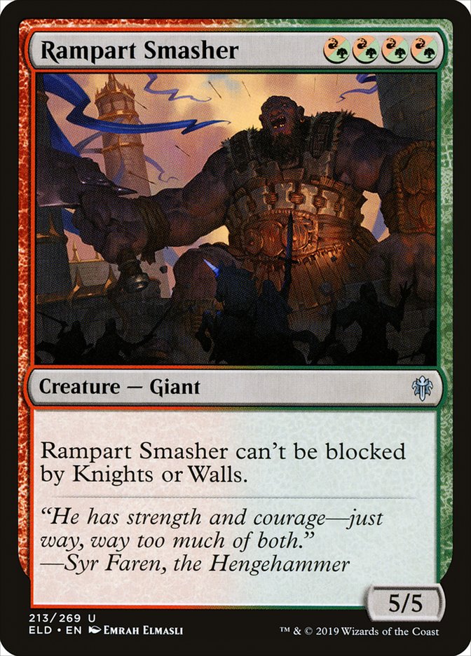 Rampart Smasher [Throne of Eldraine] | Lots Moore NSW
