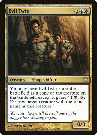 Evil Twin [Innistrad] | Lots Moore NSW