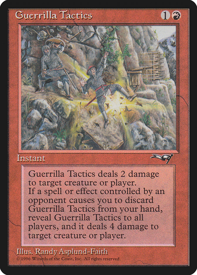 Guerrilla Tactics (Falling) [Alliances] | Lots Moore NSW