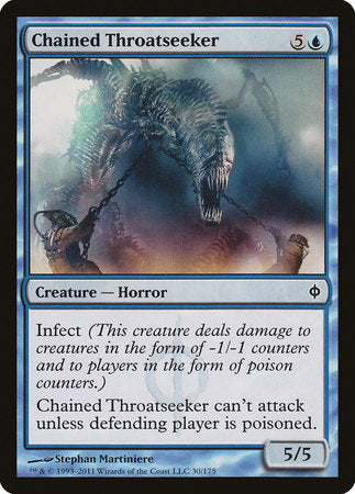 Chained Throatseeker [New Phyrexia] | Lots Moore NSW