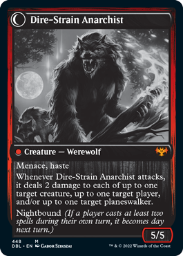 Volatile Arsonist // Dire-Strain Anarchist [Innistrad: Double Feature] | Lots Moore NSW