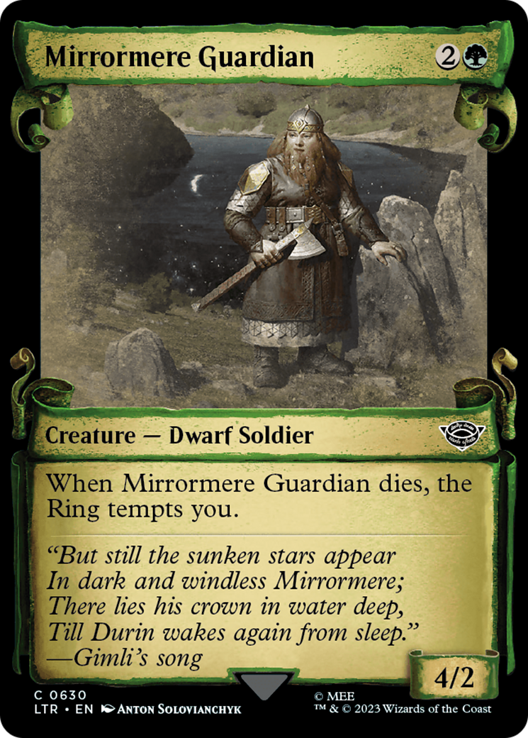 Mirrormere Guardian [The Lord of the Rings: Tales of Middle-Earth Showcase Scrolls] | Lots Moore NSW