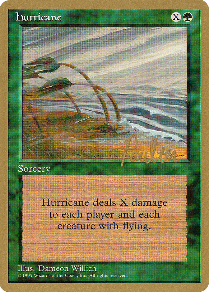 Hurricane (Preston Poulter) [Pro Tour Collector Set] | Lots Moore NSW