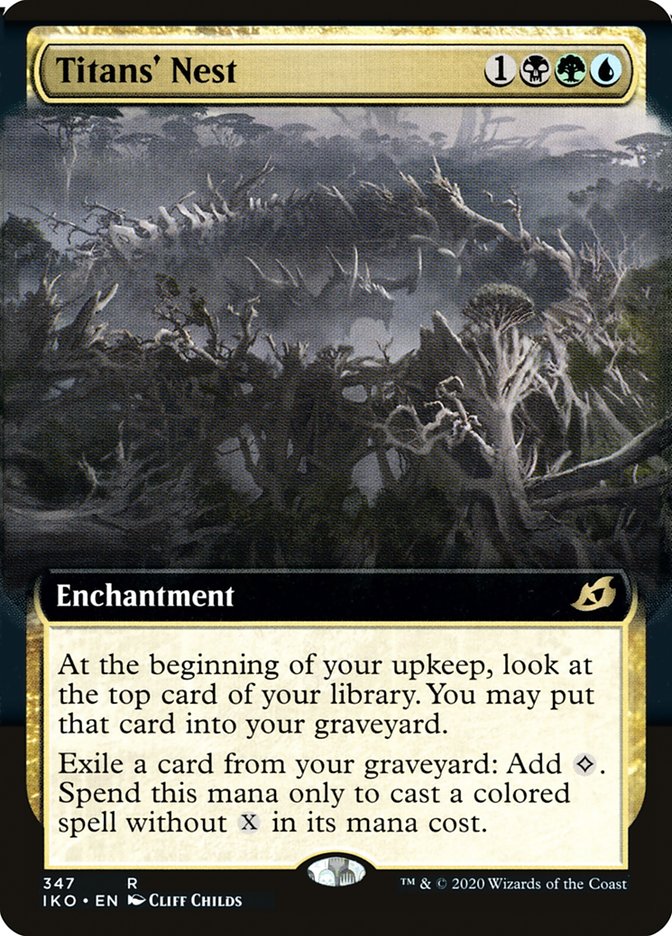 Titans' Nest (Extended Art) [Ikoria: Lair of Behemoths] | Lots Moore NSW