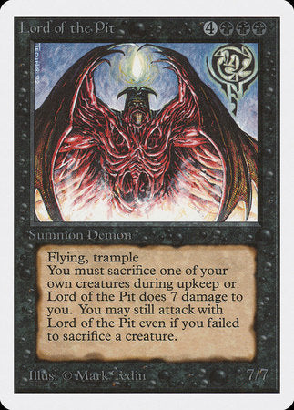 Lord of the Pit [Unlimited Edition] | Lots Moore NSW
