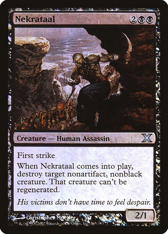 Nekrataal (Premium Foil) [Tenth Edition] | Lots Moore NSW