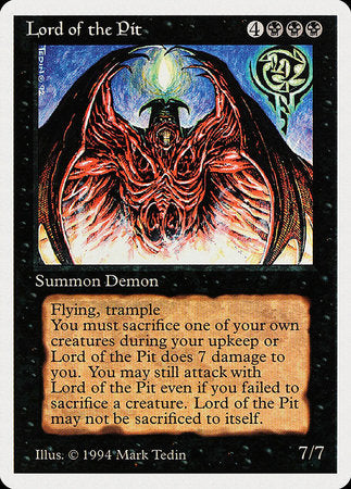 Lord of the Pit [Summer Magic / Edgar] | Lots Moore NSW