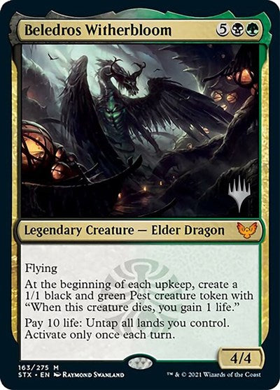 Beledros Witherbloom (Promo Pack) [Strixhaven: School of Mages Promos] | Lots Moore NSW