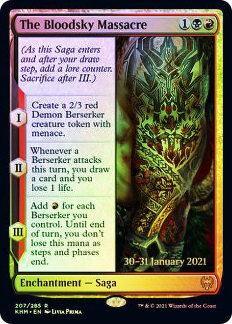 The Bloodsky Massacre [Kaldheim Prerelease Promos] | Lots Moore NSW