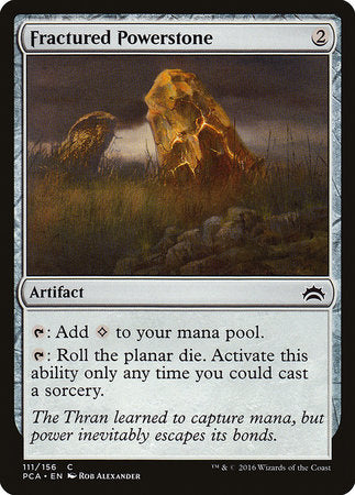 Fractured Powerstone [Planechase Anthology] | Lots Moore NSW