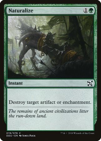 Naturalize [Duel Decks: Elves vs. Inventors] | Lots Moore NSW