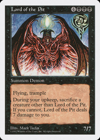Lord of the Pit [Fifth Edition] | Lots Moore NSW