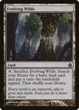 Evolving Wilds [Commander 2011] | Lots Moore NSW