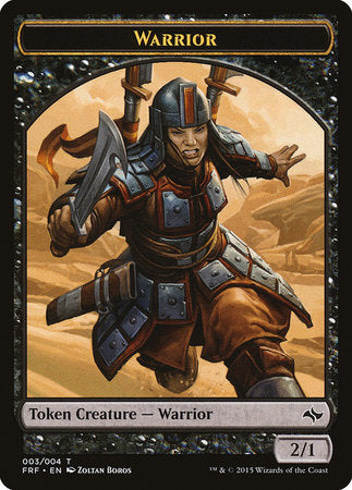 Warrior Token [Fate Reforged Tokens] | Lots Moore NSW