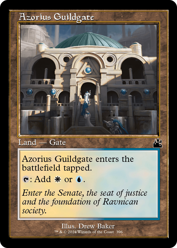 Azorius Guildgate (Retro Frame) [Ravnica Remastered] | Lots Moore NSW