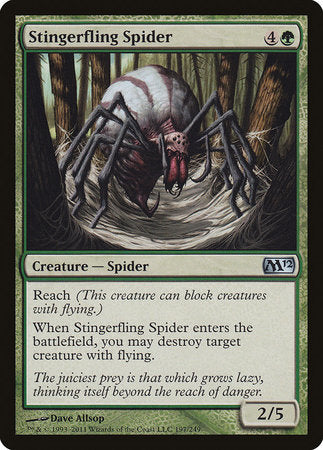 Stingerfling Spider [Magic 2012] | Lots Moore NSW