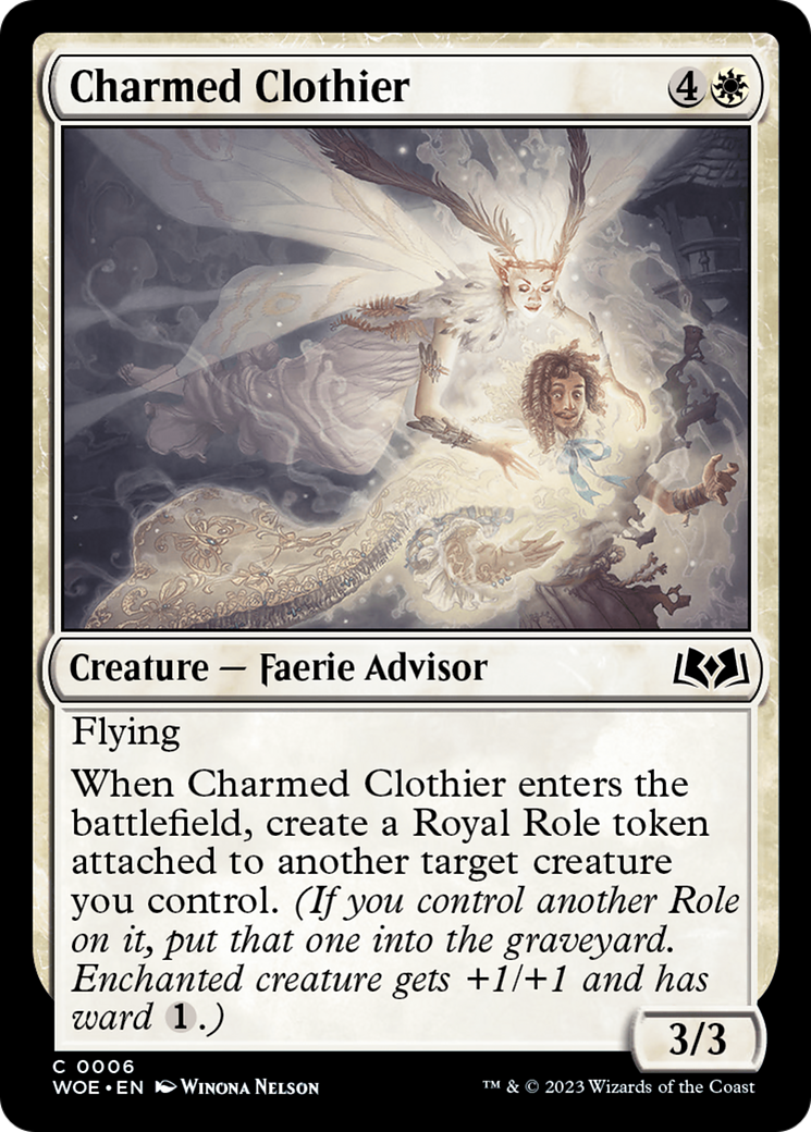 Charmed Clothier [Wilds of Eldraine] | Lots Moore NSW