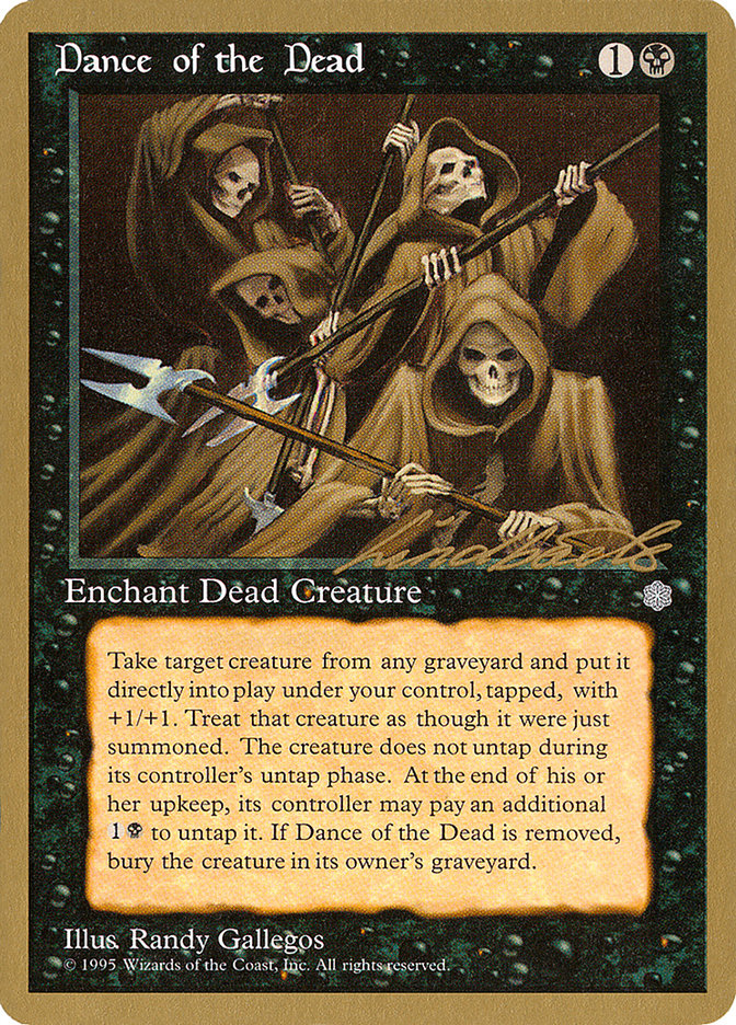 Dance of the Dead (Leon Lindback) [Pro Tour Collector Set] | Lots Moore NSW