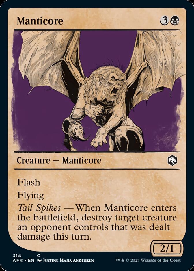 Manticore (Showcase) [Dungeons & Dragons: Adventures in the Forgotten Realms] | Lots Moore NSW